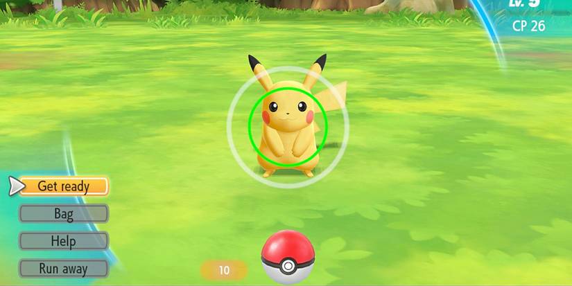 Catching Pokemon In Let's Go Pickachu & Let's Go Eevee