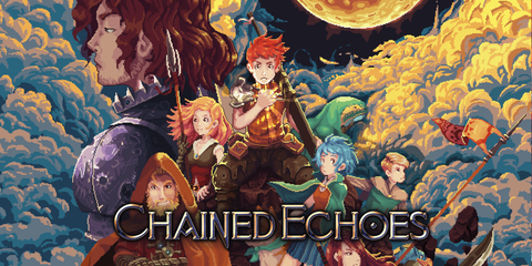 Chained Echoes Pixel Splashscreen