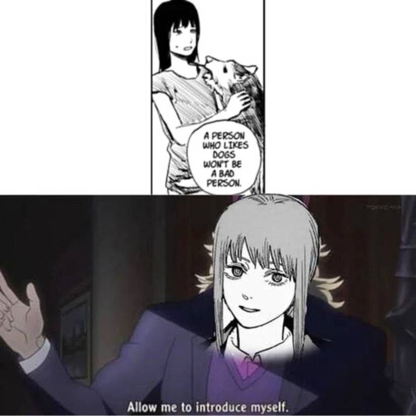Chainsaw Man Makima Dog Lover Meme