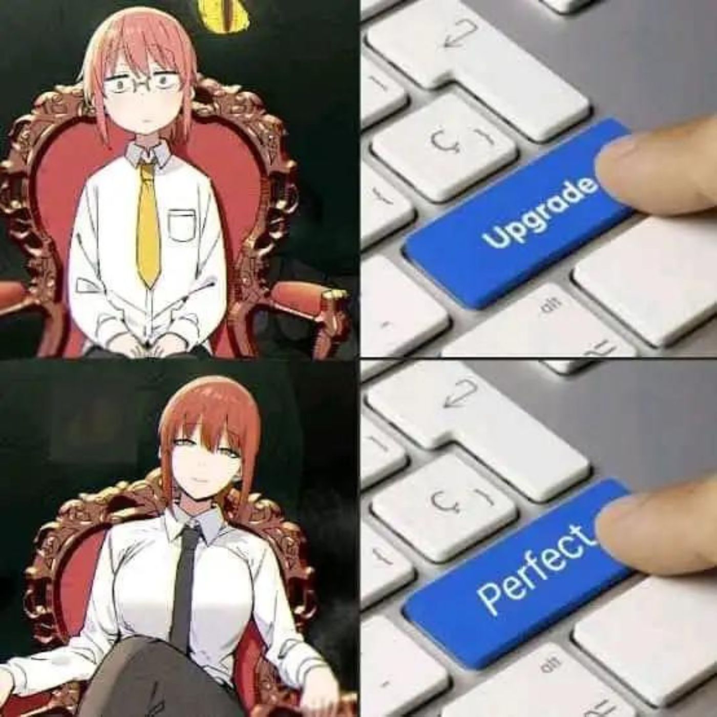 Chainsaw Man Makima Miss Kobayashi Meme