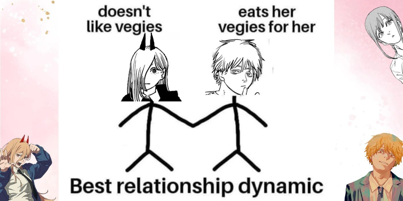 Chainsaw Man Power Hates Veggies Meme