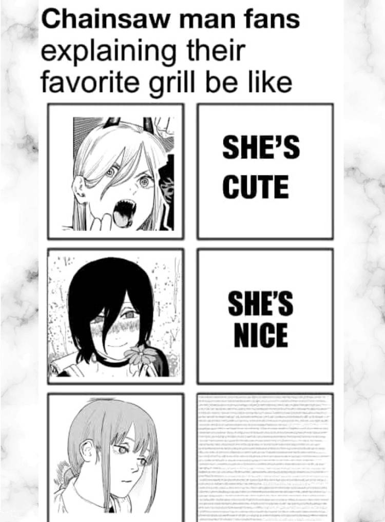 Chainsaw Man Why I Like Makima Meme