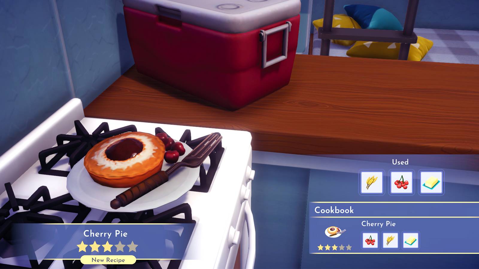 cherry pie in disney dreamlight valley