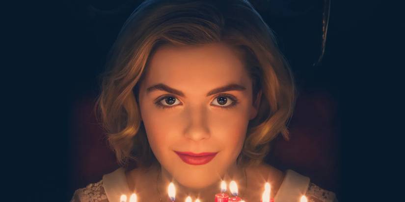 Kiernan Shipka in The Chilling Adventures Of Sabrina