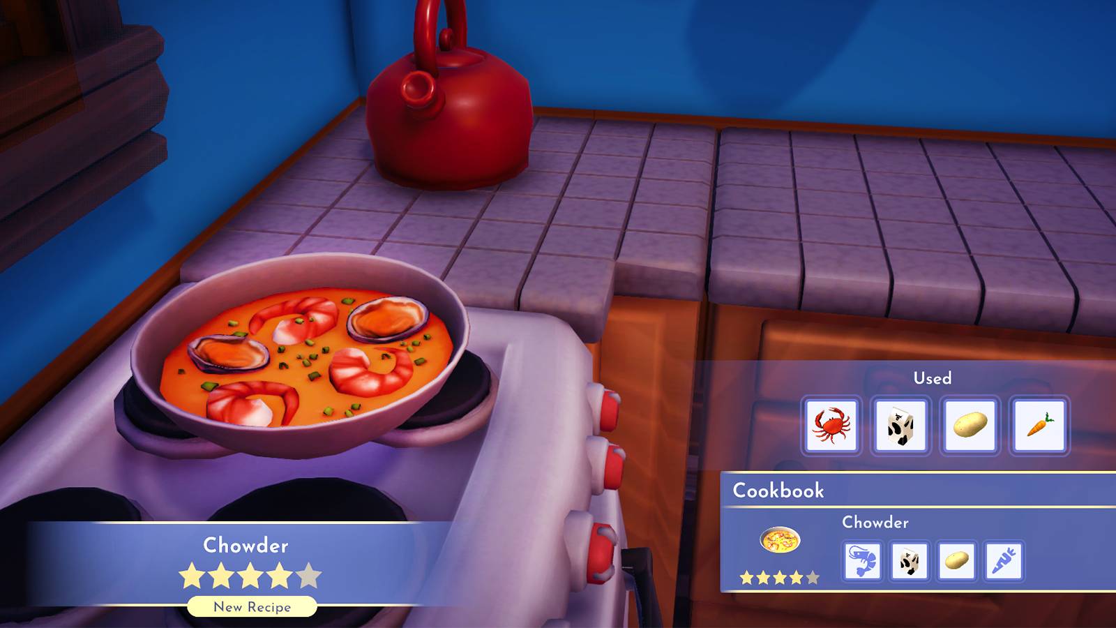 chowder in disney dreamlight valley