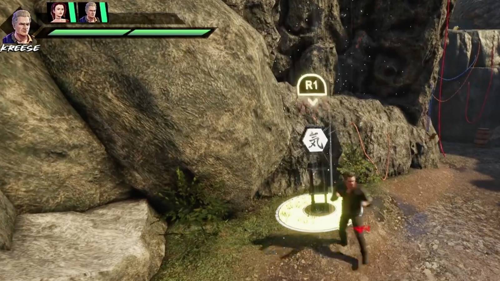 Player fights bosses to recruit them