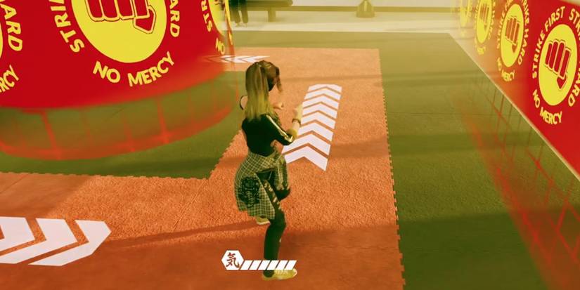 Player gets used to controls