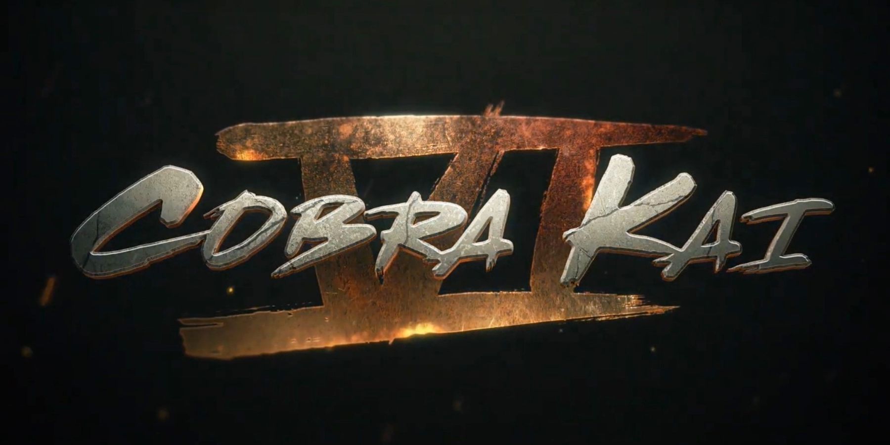 Cobra Kai season 6 logo Netflix