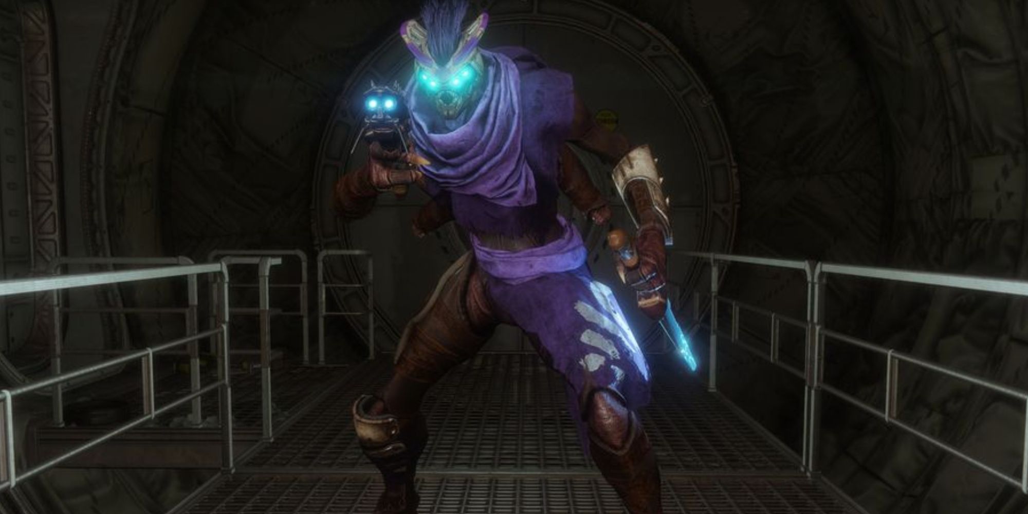 a dreg in destiny 2 missing its lower arms