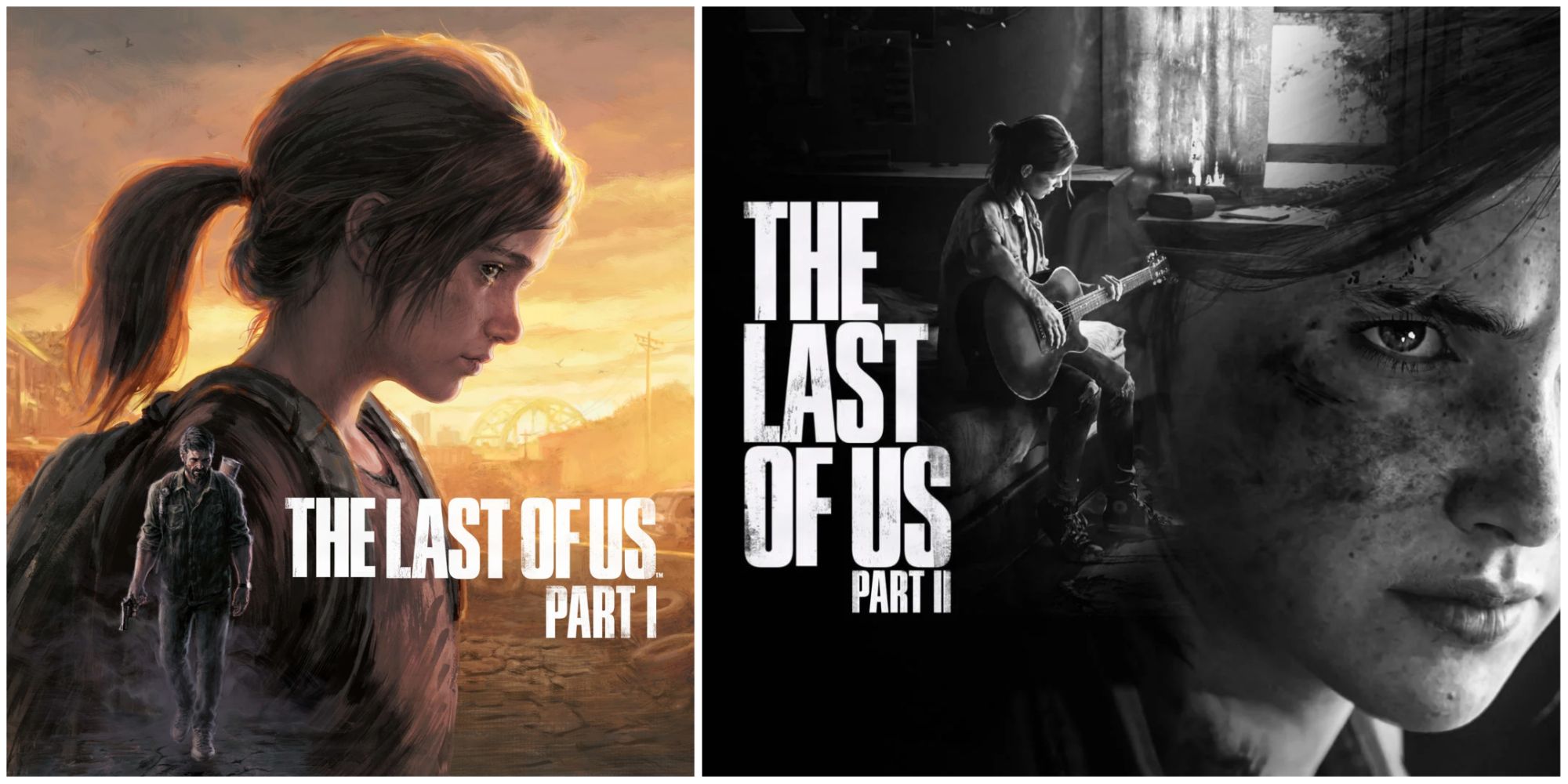 The Last Of Us Part I and Part II cover art