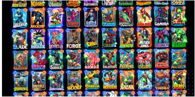 Marvel Snap Pool 1 Cards