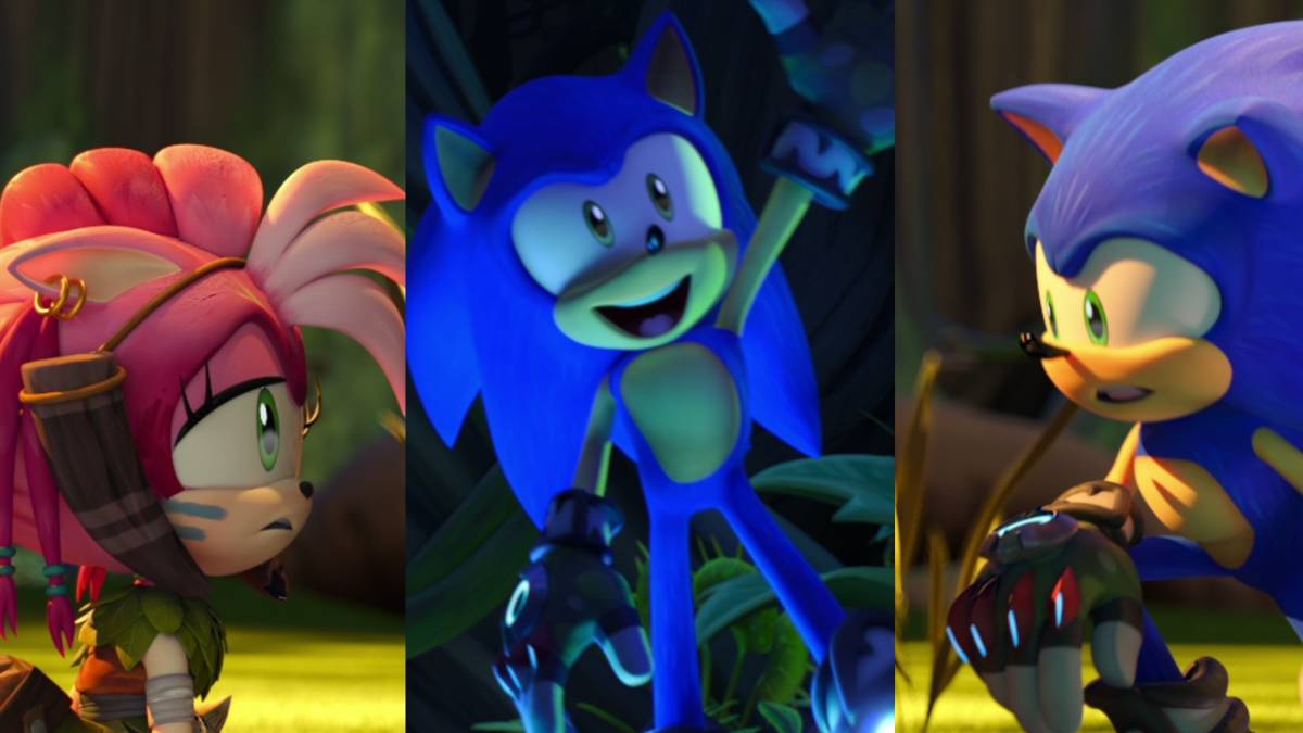 Sonic and Amy in Sonic Prime