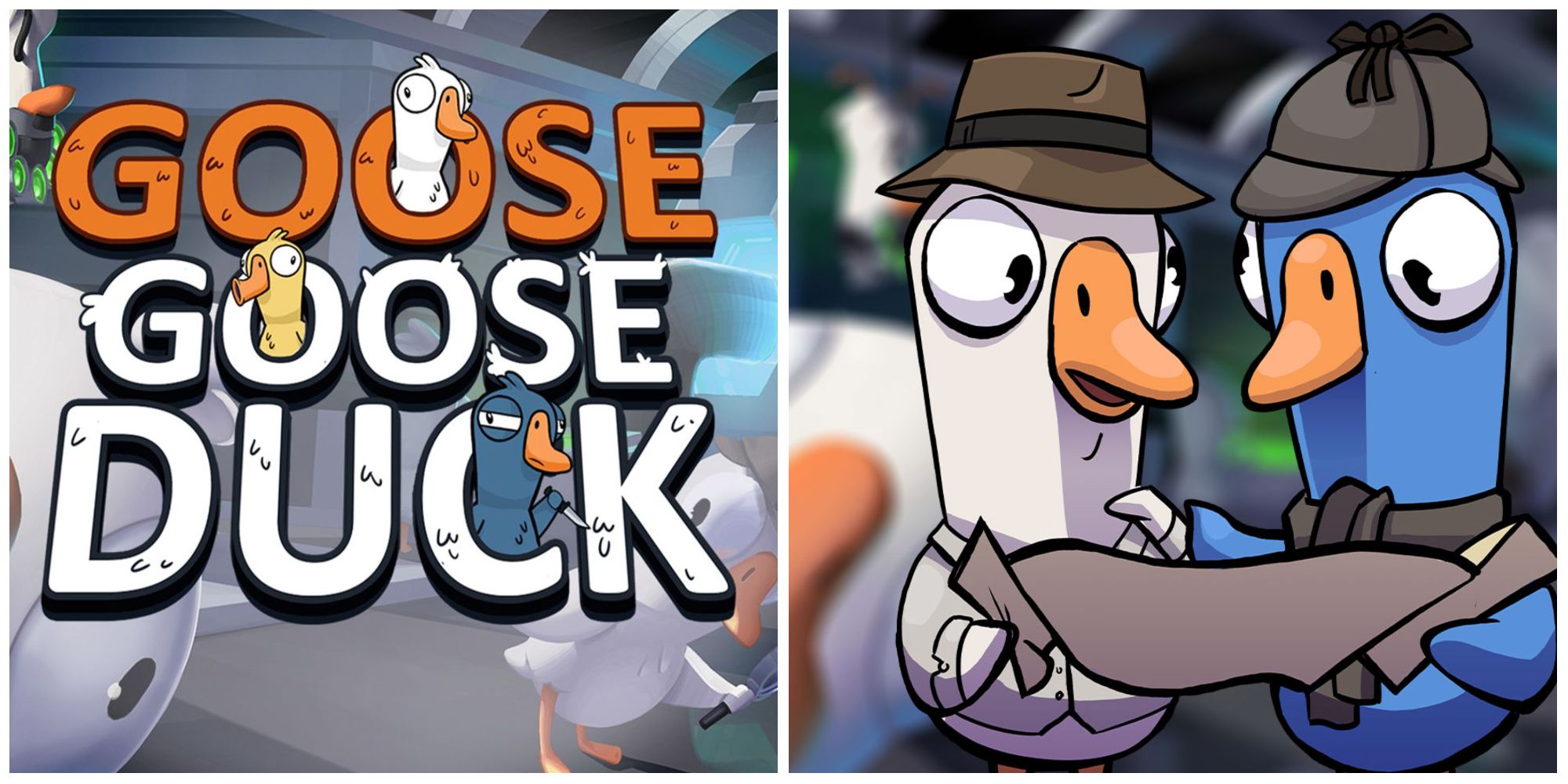 Goose Goose Duck Home Screen and Characters