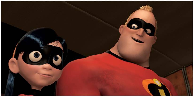 Violet and Bob Parr in The Incredibles