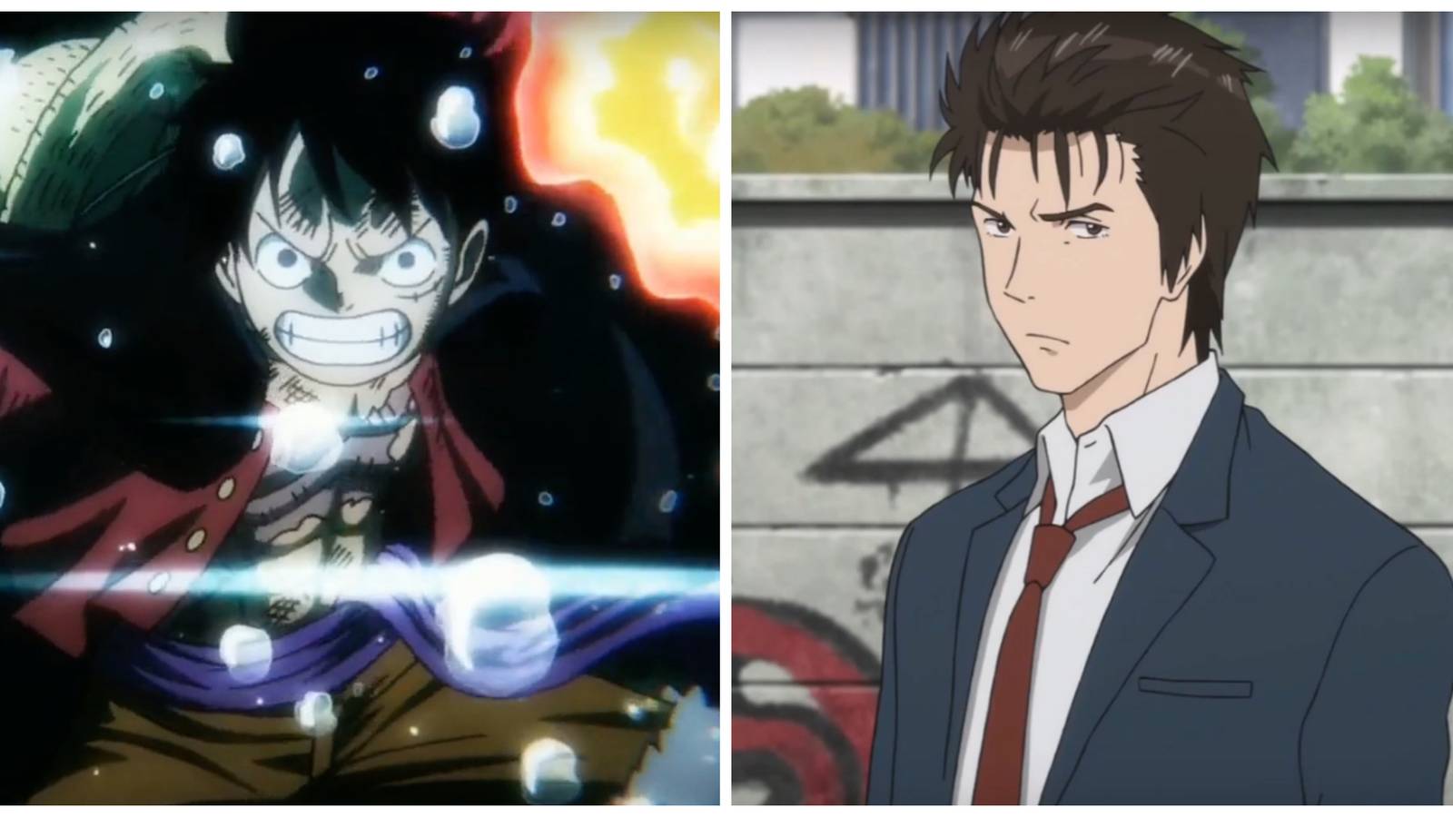 Monkey D. Luffy and Shinichi Izumi