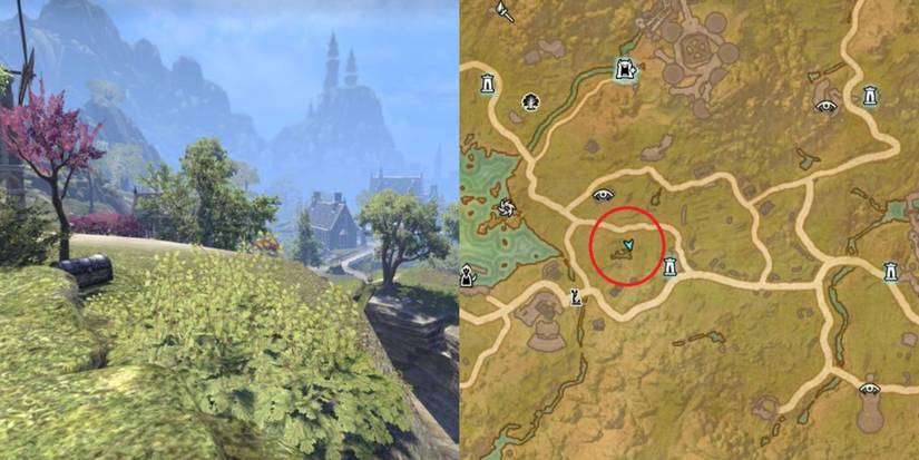 Elder Scrolls Online Skull of Minor Cursing Location