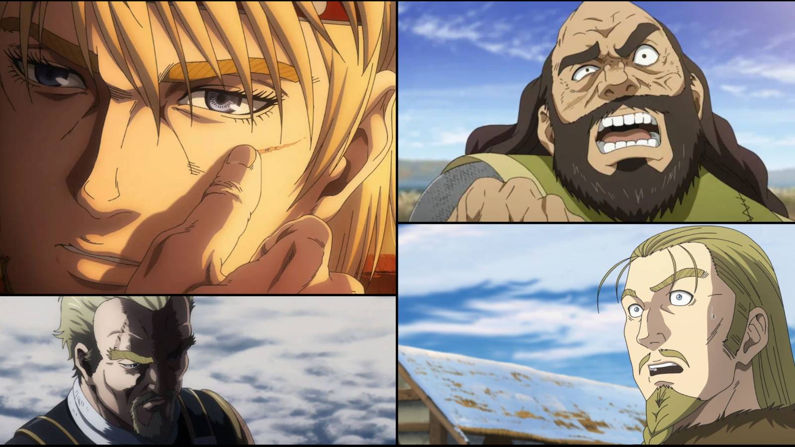 Canute Askeladd Asgeir and Ragnar