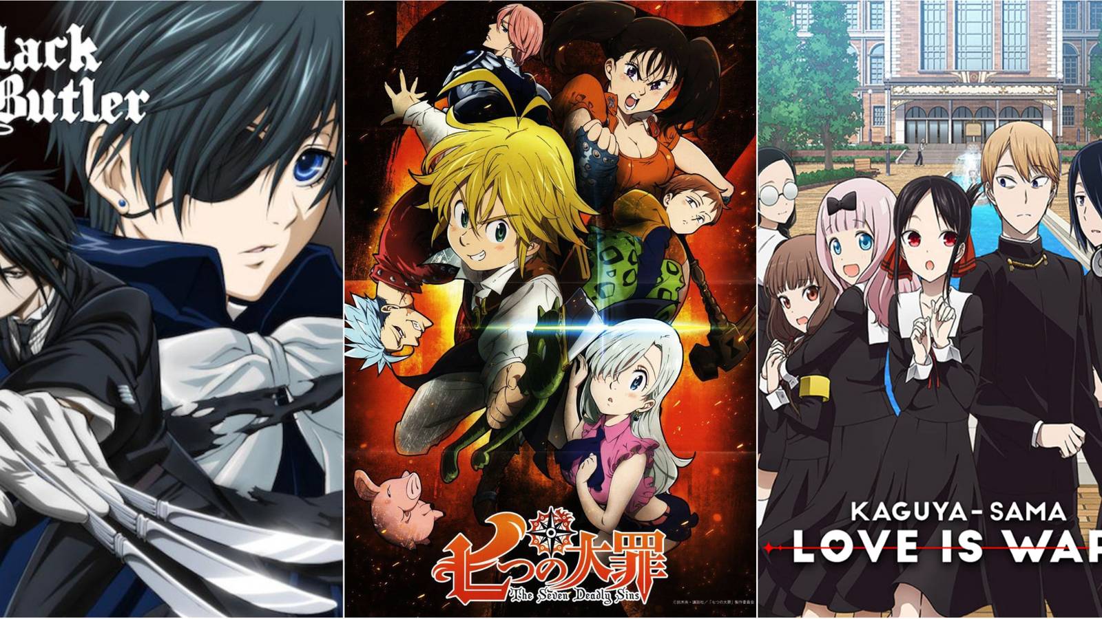 black butler seven deadly sins love is war