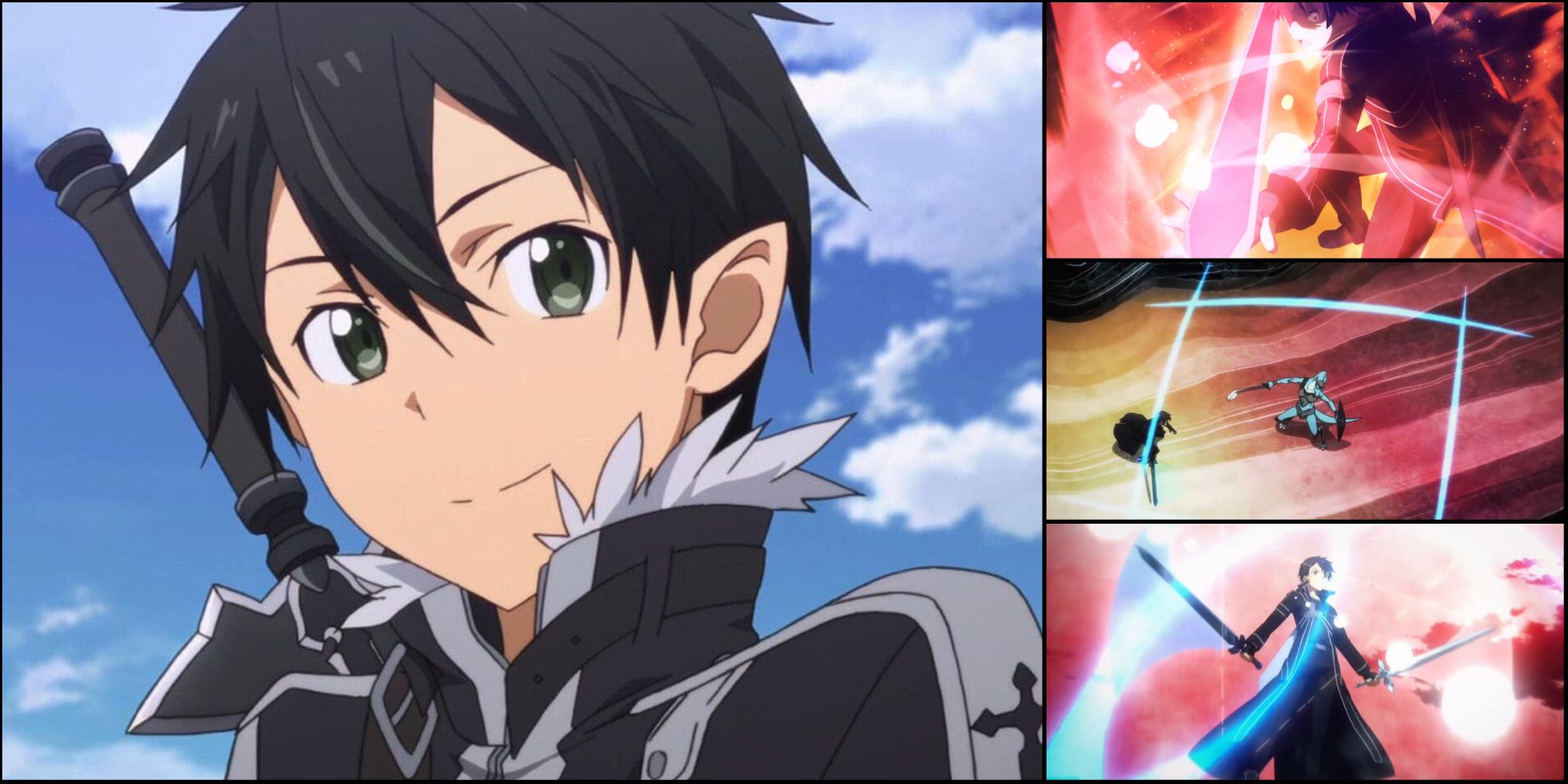 Kirito and attacks