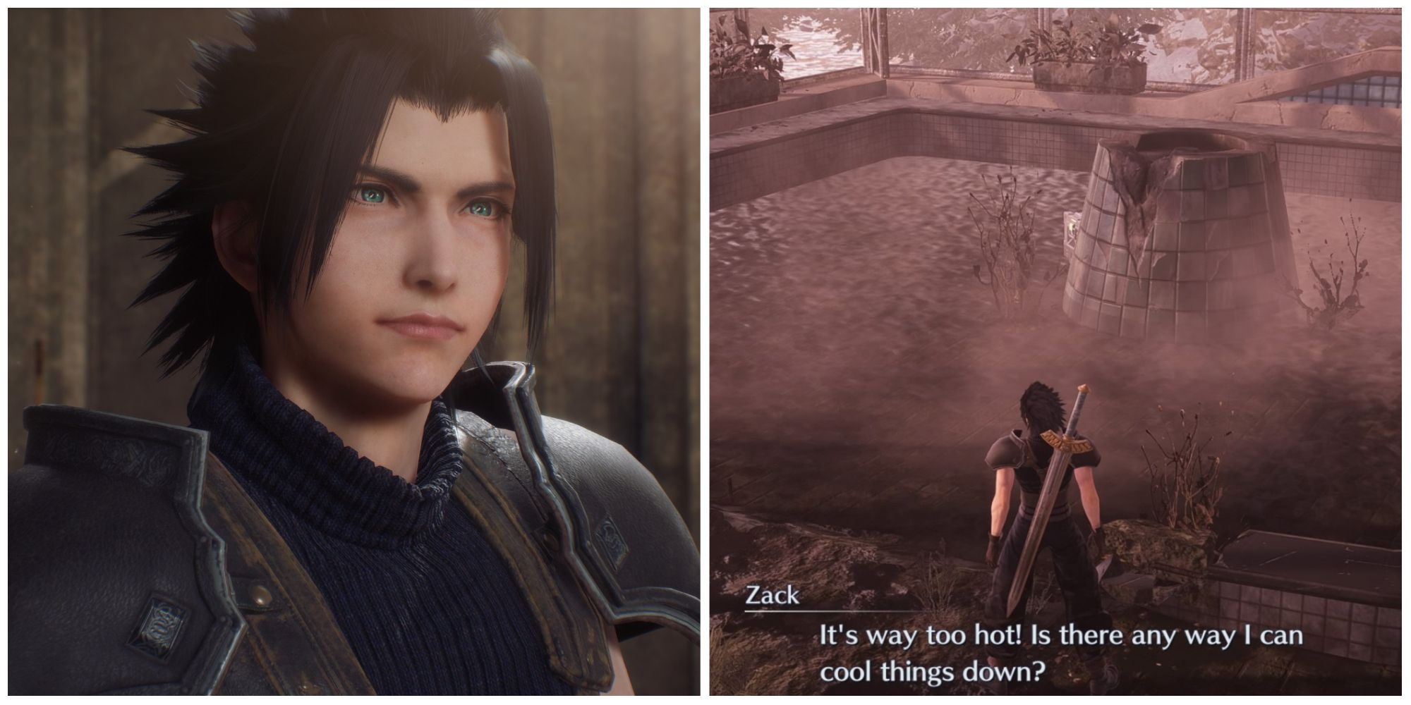 Crisis Core Final Fantasy 7 Reunion How to Cool the Water Down Flipboard