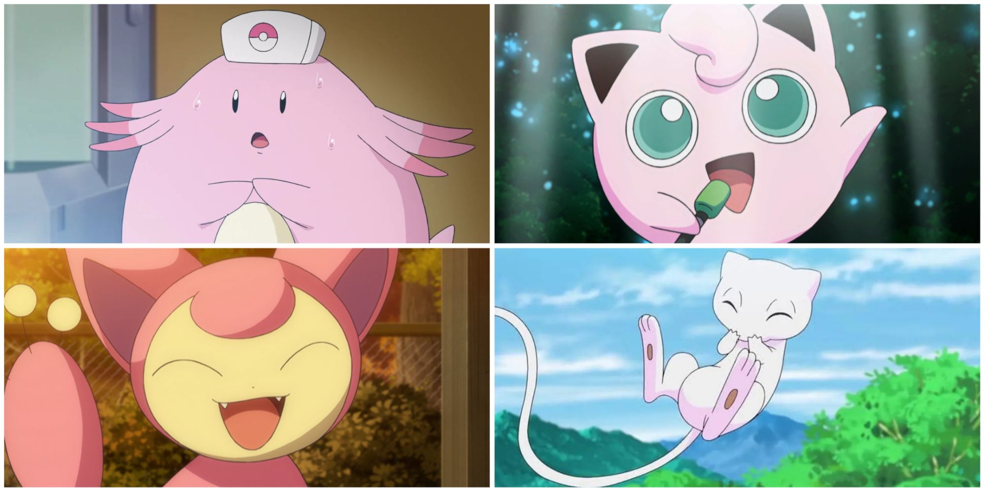 Pokemon Go - Jigglypuff, Clefairy, Mew.  Pokemon jigglypuff, Cute pokemon  wallpaper, Pokemon mew