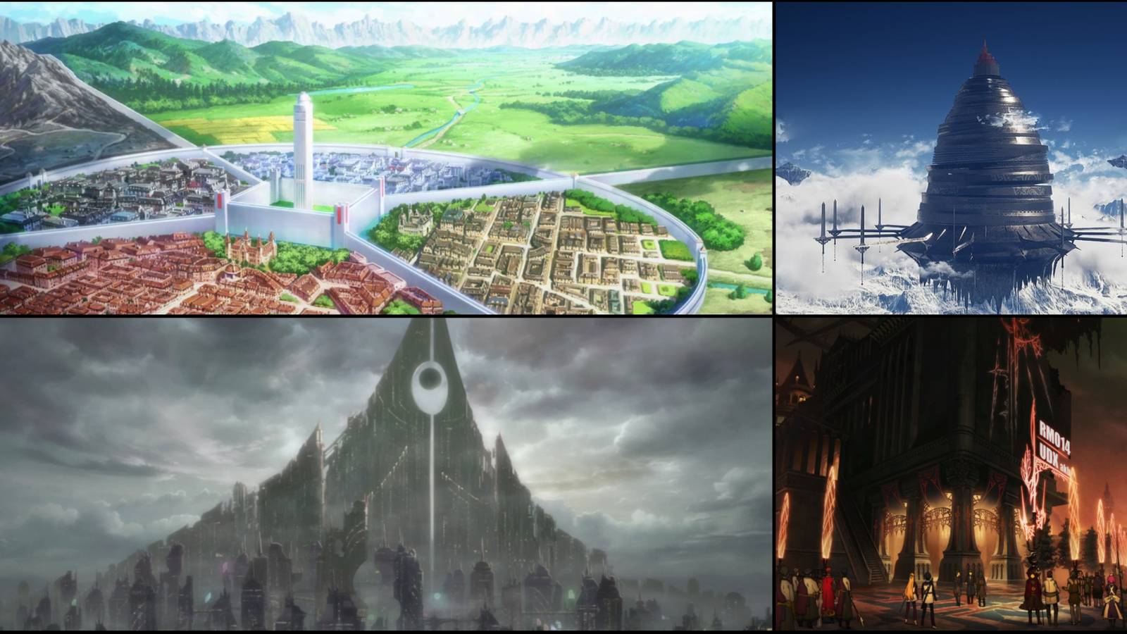 Game worlds in SAO