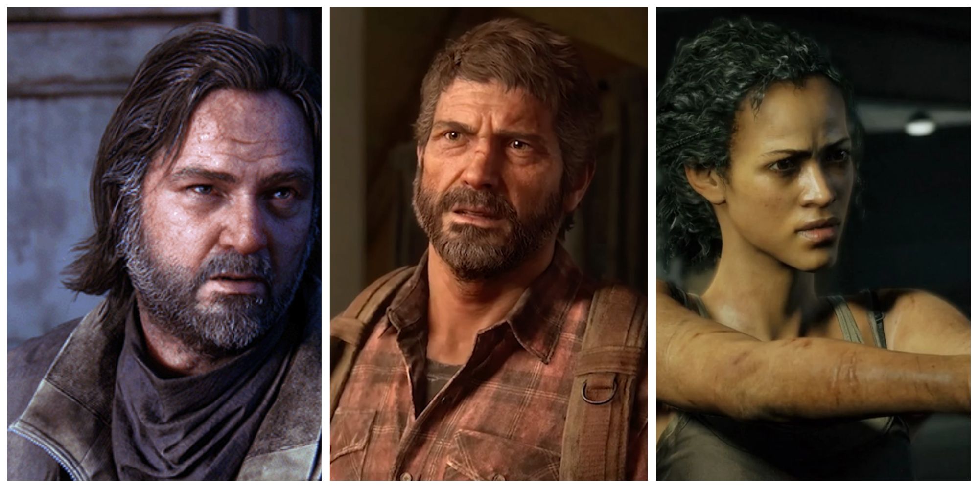 bill, joel and marlene from the last of us part 1
