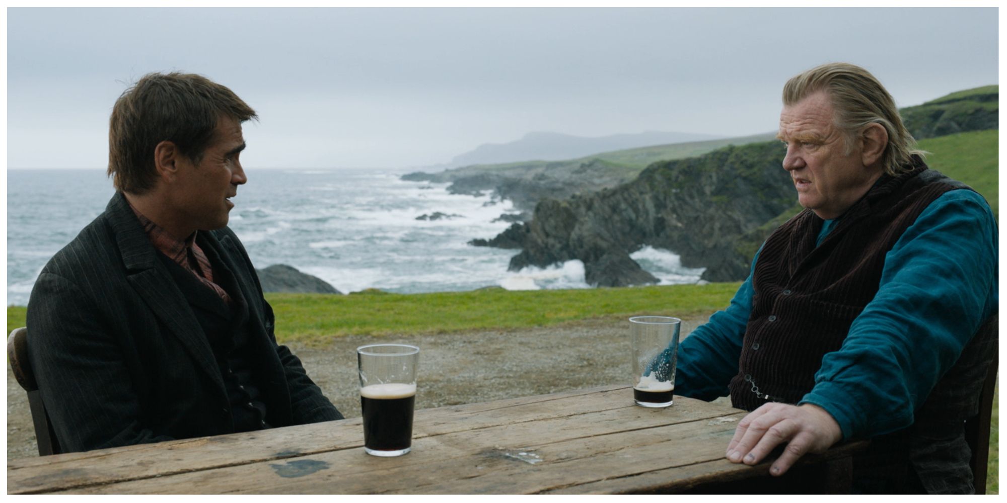 Colin Farrell and Brendan Gleeson in The Banshees of Inisherin