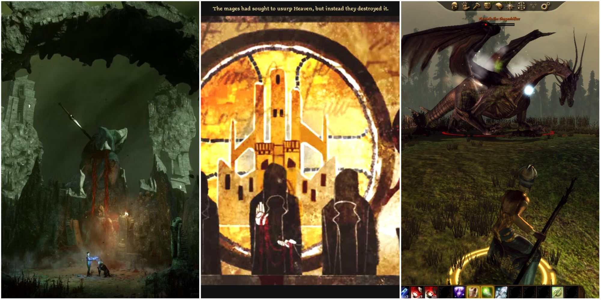 Dragon Age: The Mages Disappear, Black City, Flemeth