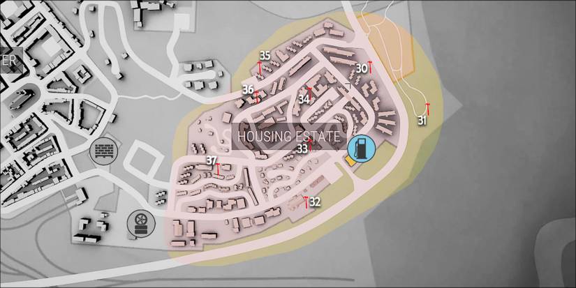 Construction Simulator Housing Estate EU Map