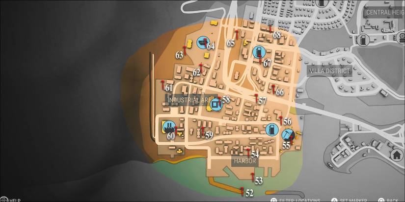 Construction Rivals Map Photo Construction Simulator - All Hammer Collectible Locations (US Map)