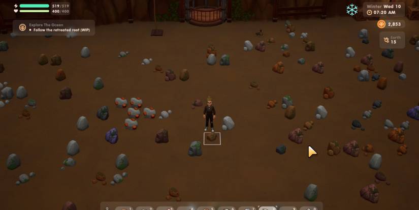 coral island level 25 caverns