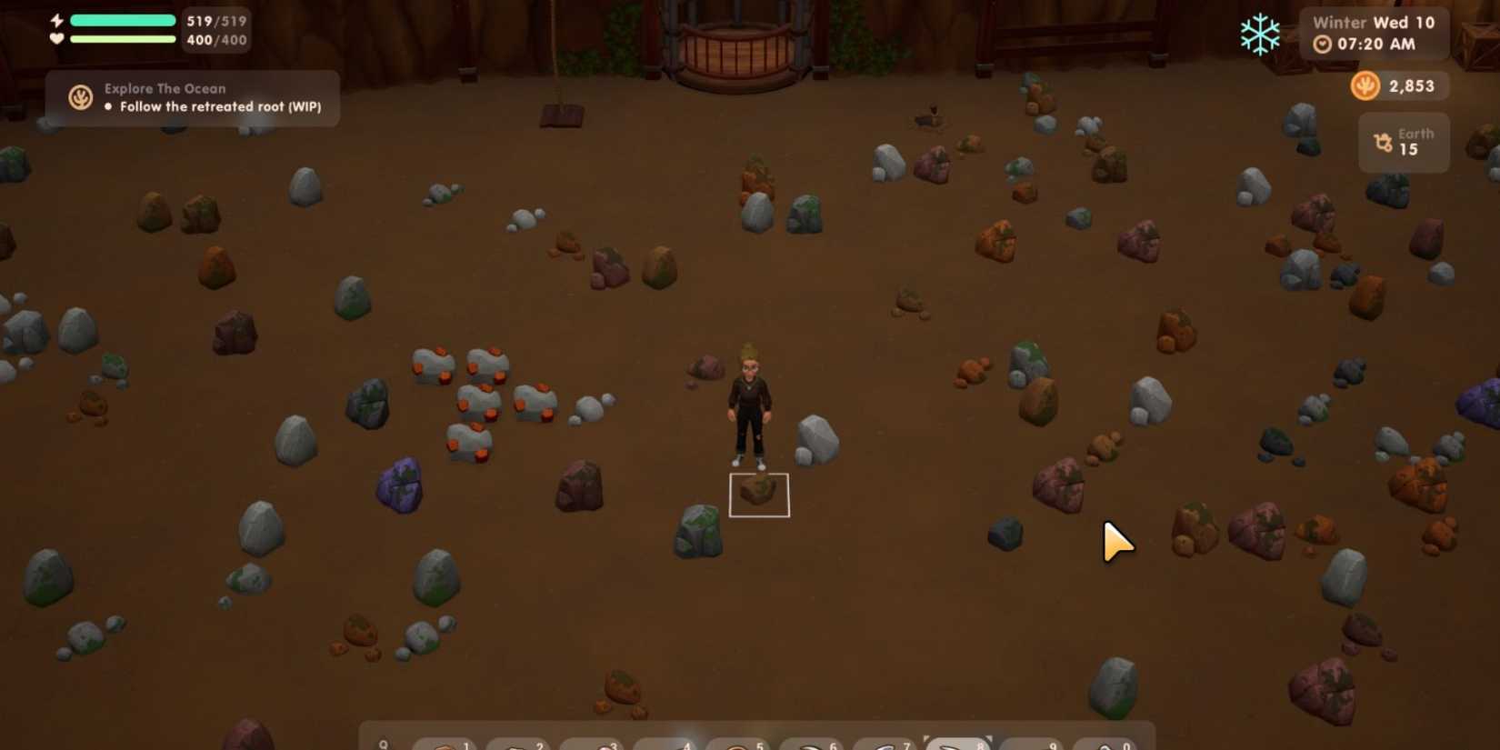 coral island level 25 caverns