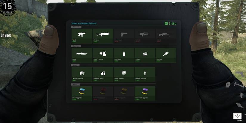 Counter Strike Danger Zone Buy Menu