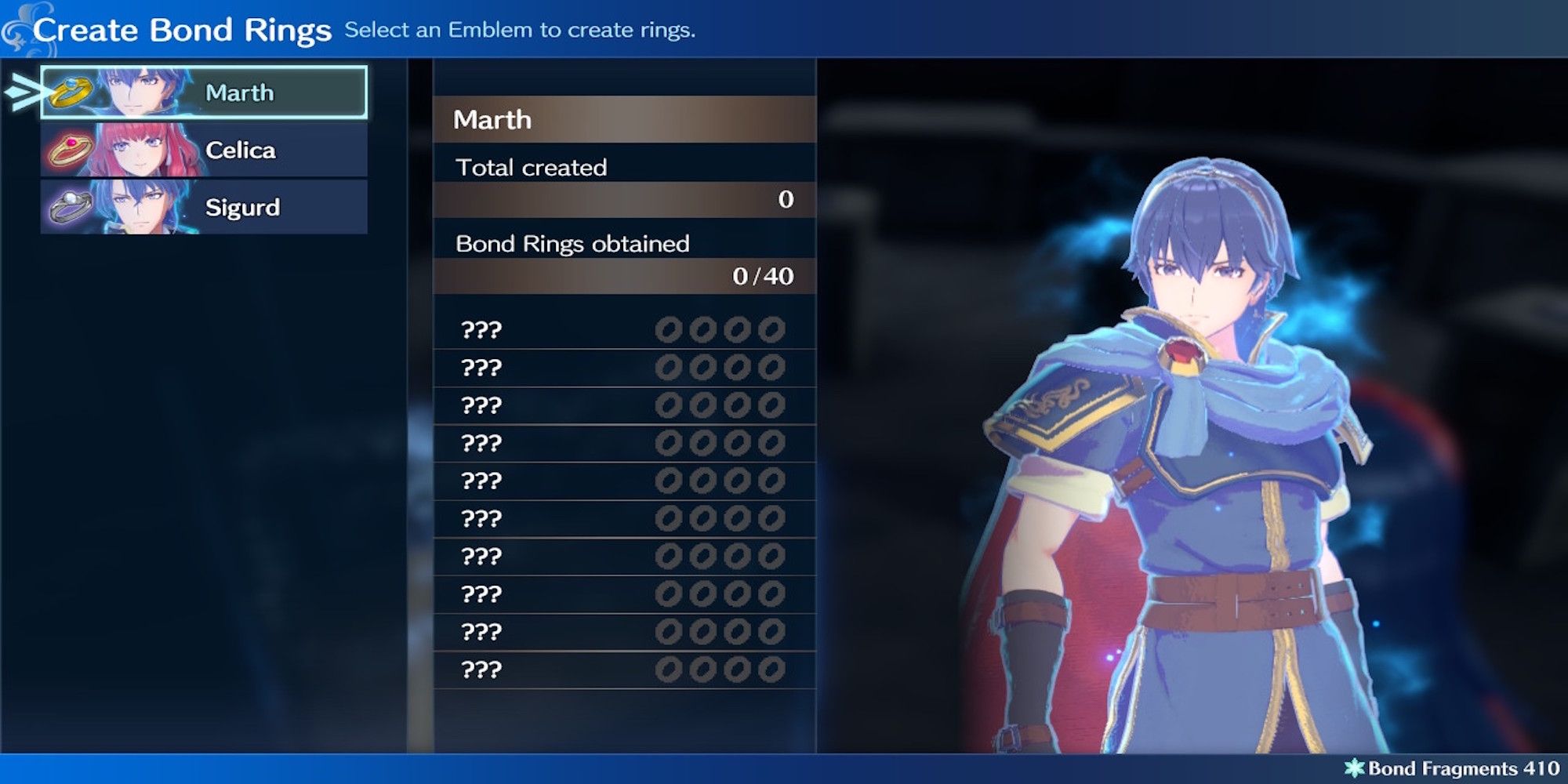 Creating Bond Rings in Fire Emblem Engage
