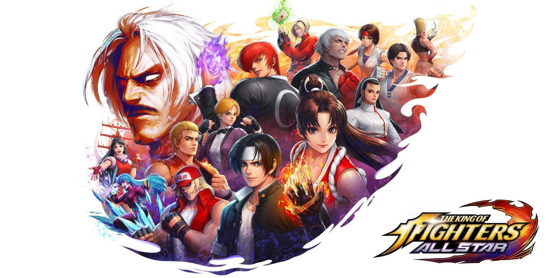 the king of fighters allstar - official keyart with characters