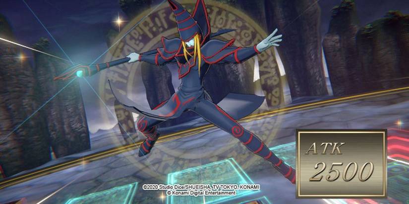 Dark Magician in YuGiOh Cross Duel