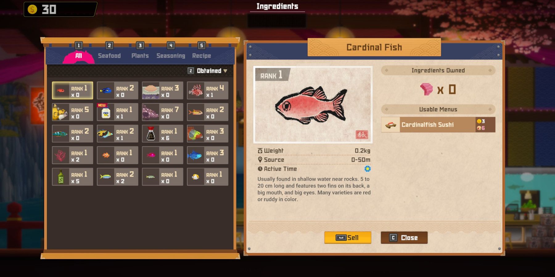 Dave the Diver: How to Sell Items