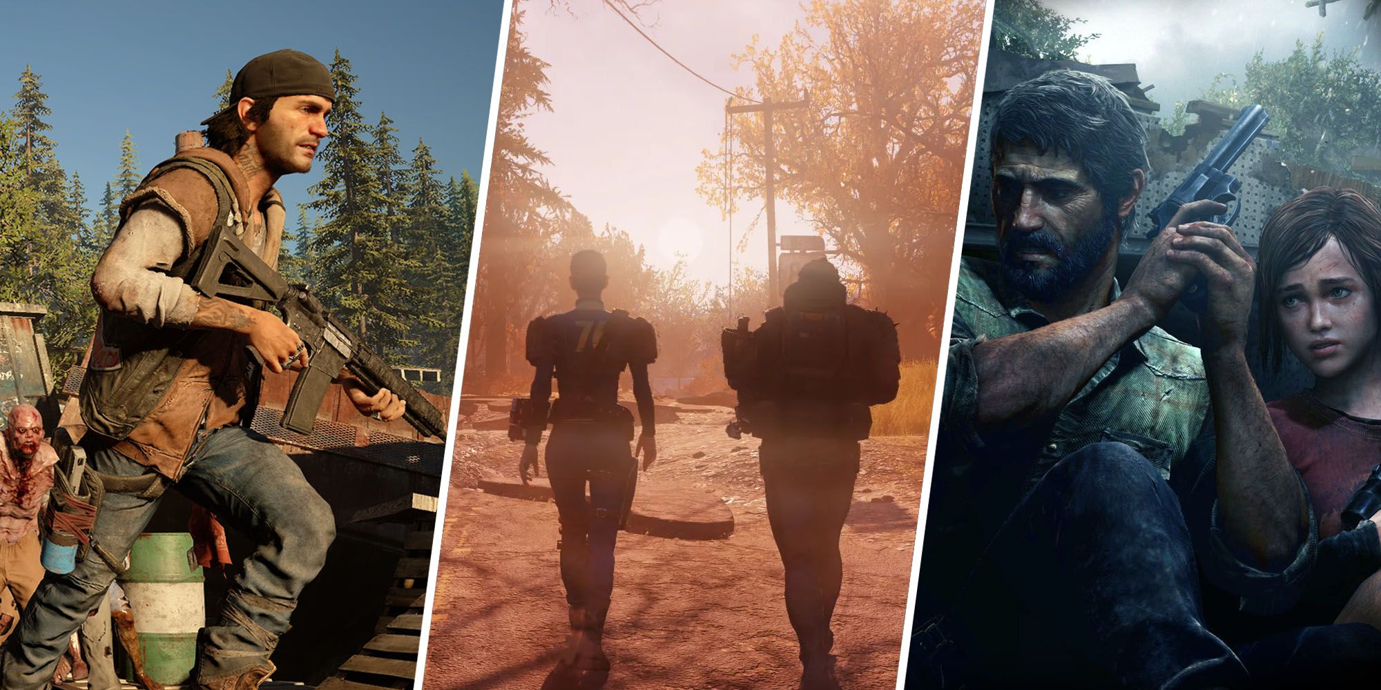 Days Gone, Fallout, The Last Of Us feature image