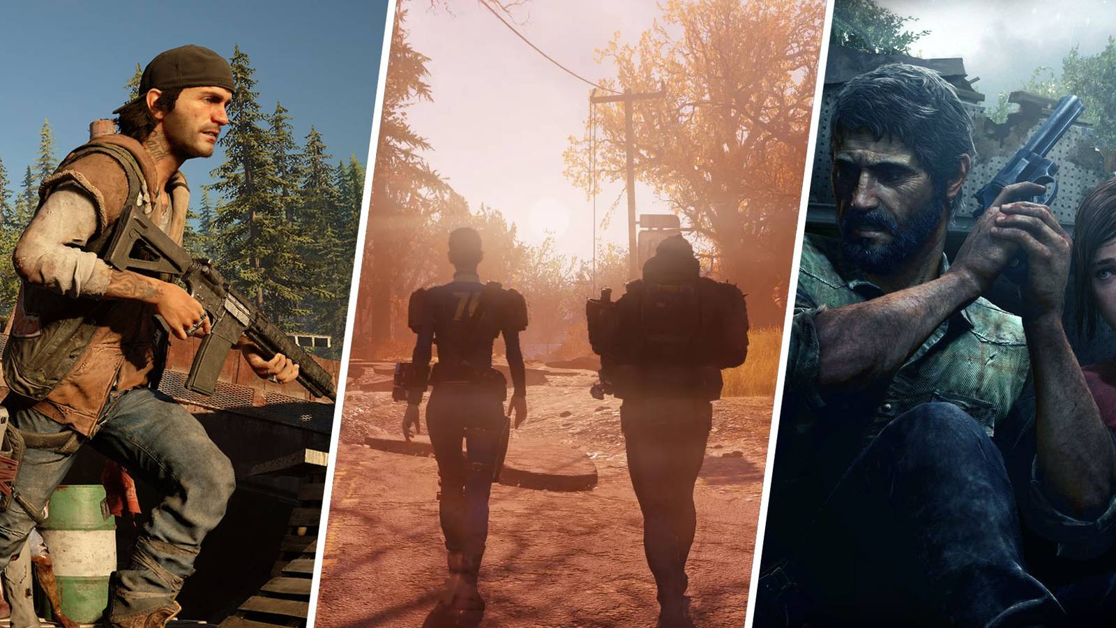 Days Gone, Fallout, The Last Of Us feature image
