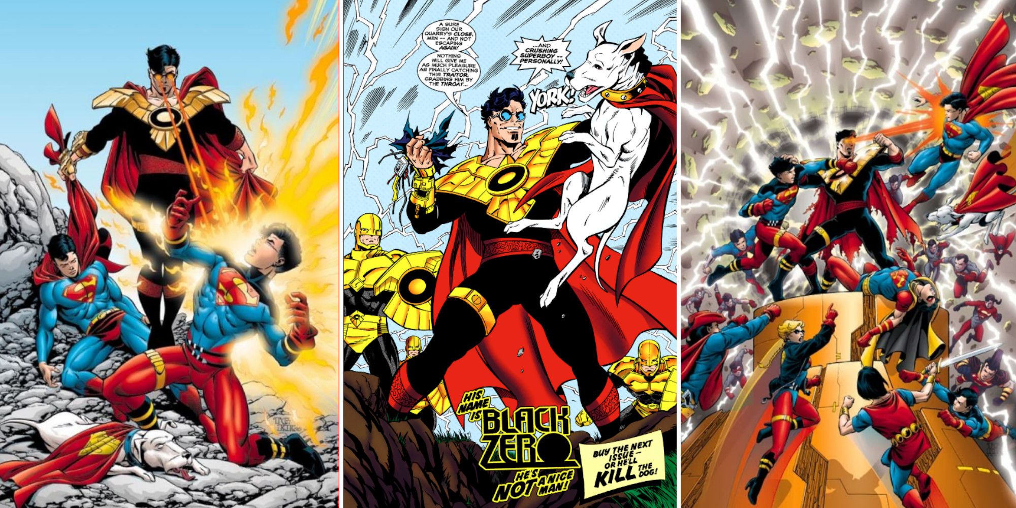 DC Most Terrifying versions of Superman Black Zero Conner Kent