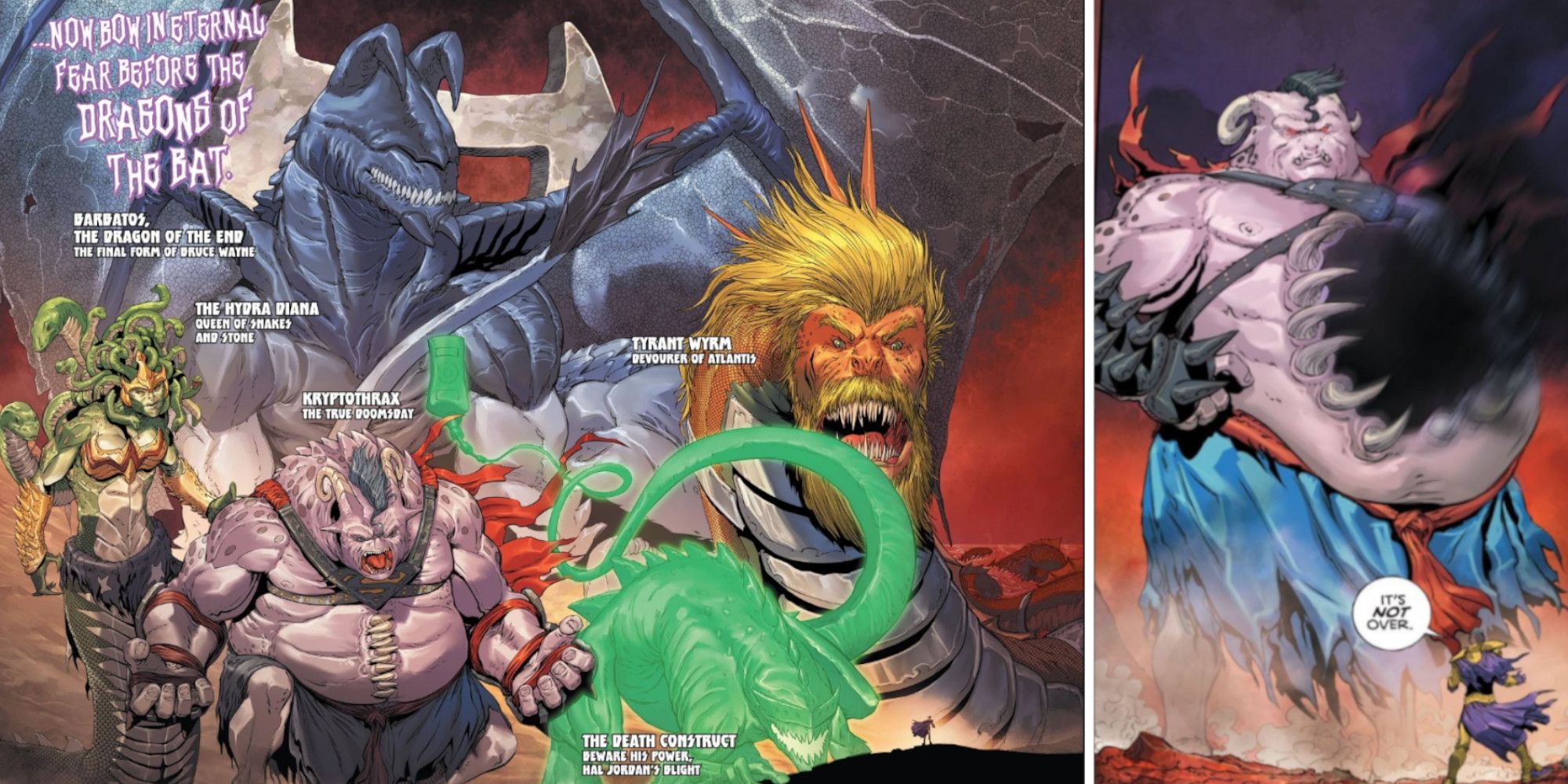 DC Most Terrifying versions of Superman Kryptothrax, The True Doomsday