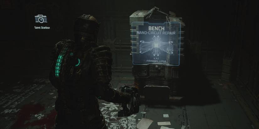 dead space remake bench upgrades parts weapons power nodes