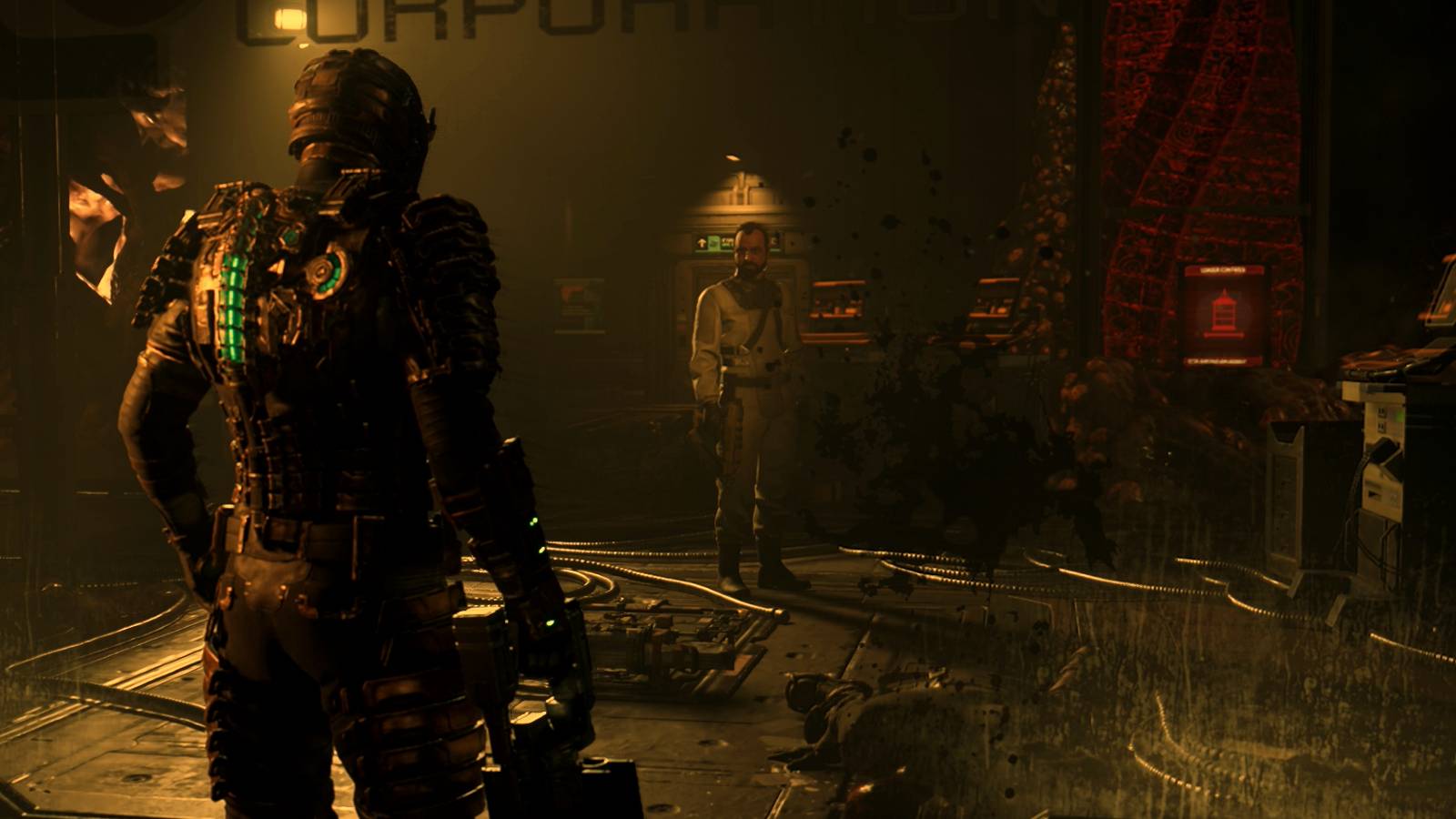 dead space remake isaac clarke voice gunner wright nicole mercer npcs story narrative