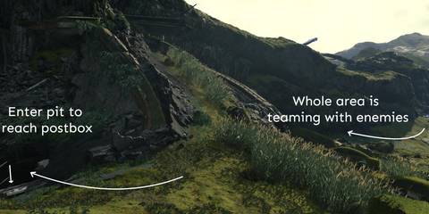 Death-Stranding-Ruined-Factory-Path