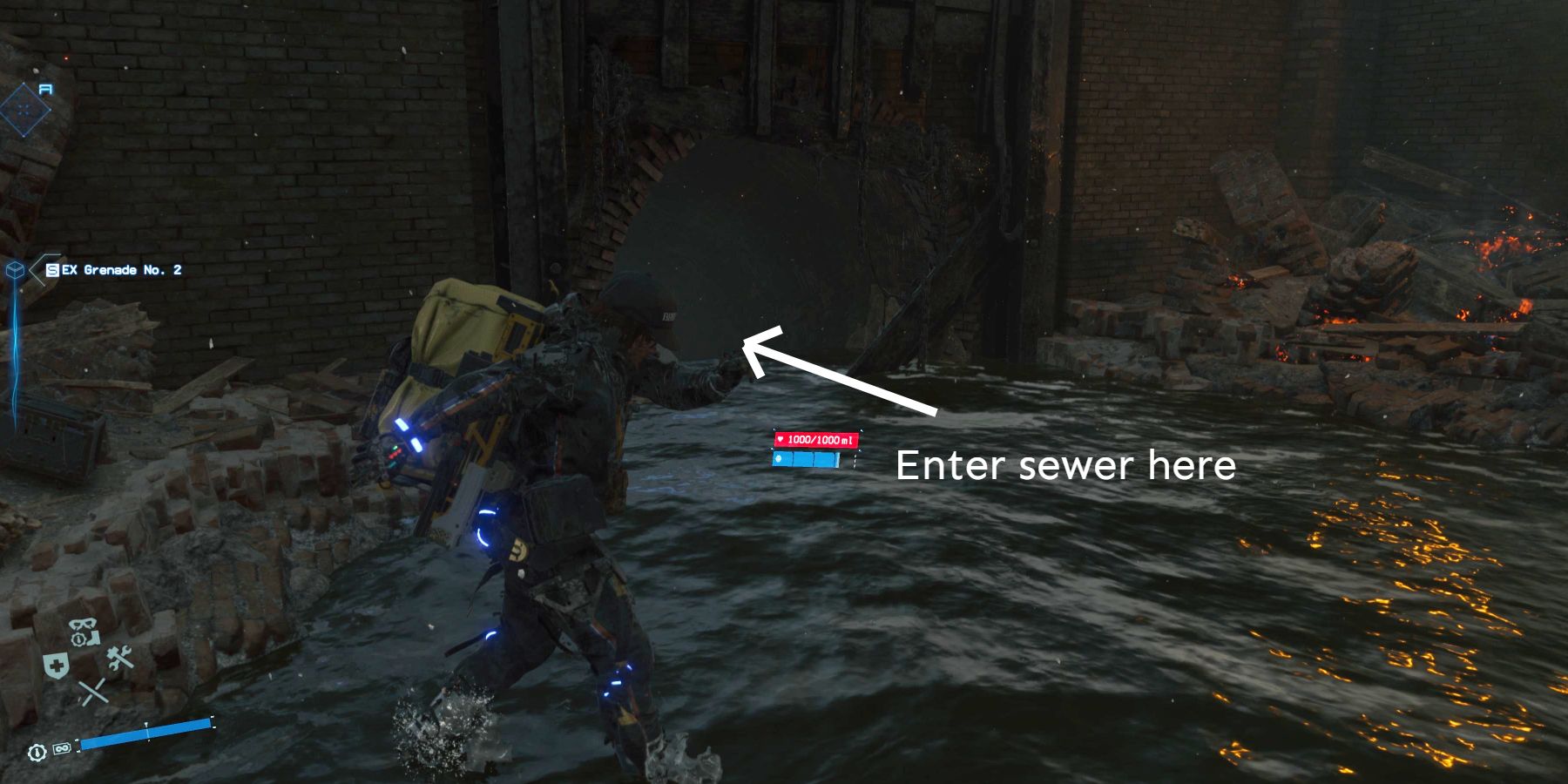 Death-Stranding-Sewer-Entrance