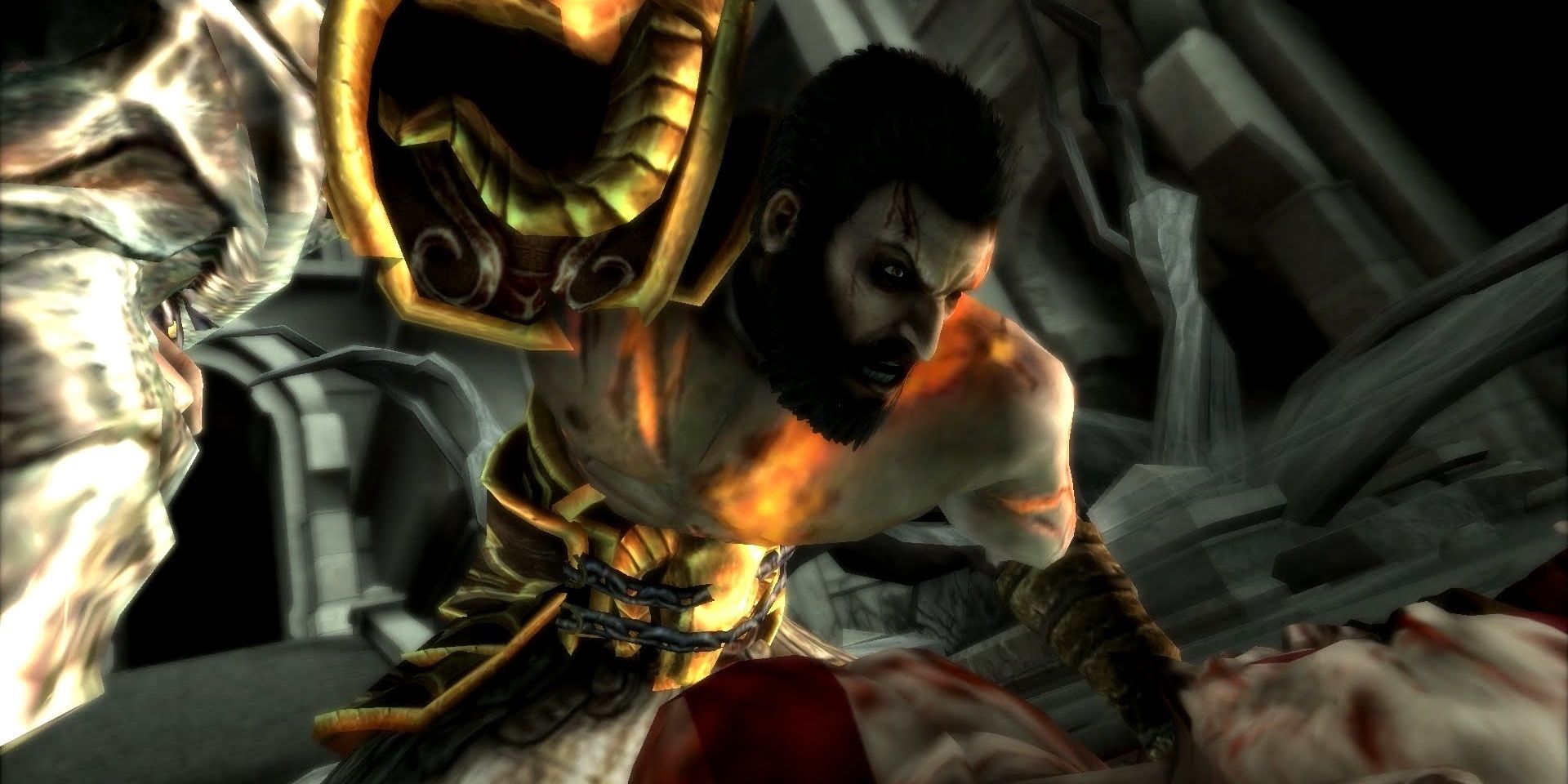 Deimos and Kratos in God of War: Ghost of Sparta