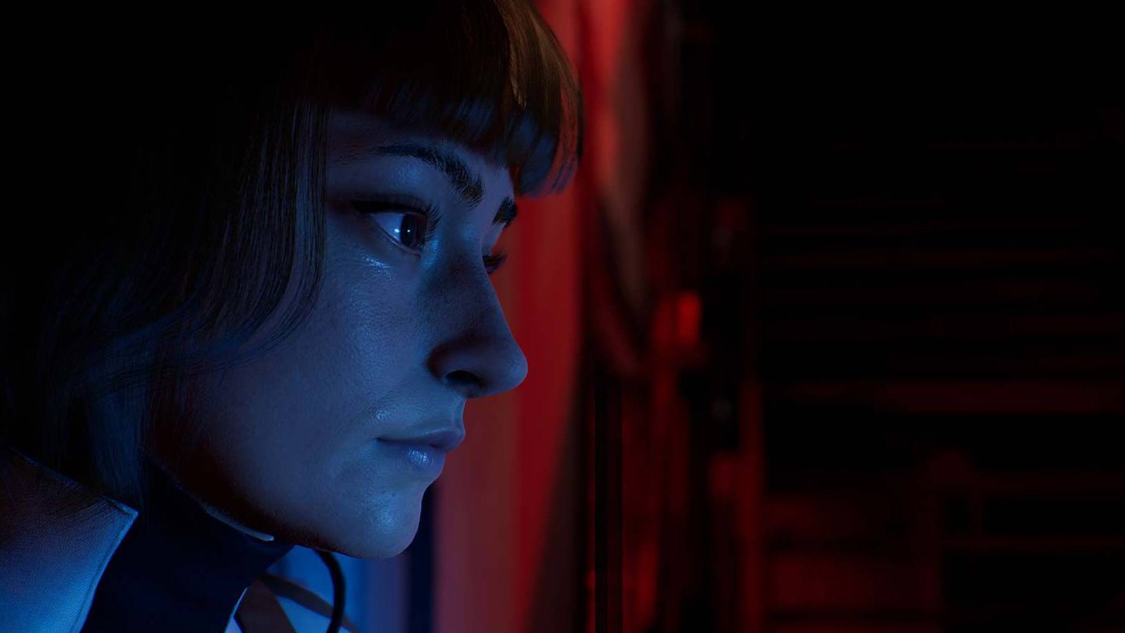 close up of kathy johanson, protagonist of deliver us mars