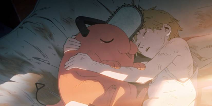 Denji Pochita Sleeping