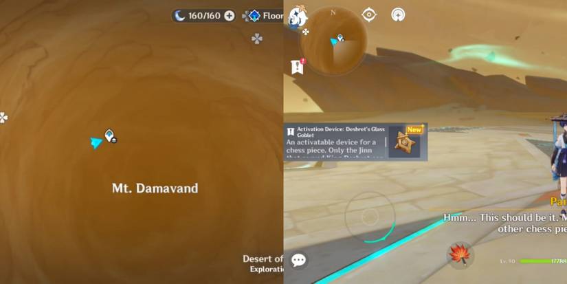 deshret’s glass goblet activation device location in genshin impact
